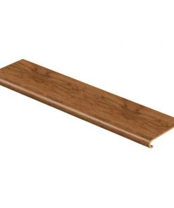 Applewood 94 in. Length x 12-1/8 in. Wide x 1-11/16 in. Thick Laminate to Cover Stairs 1 in. Thick by Cap A Tread