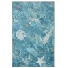 Coastal Splash Aqua 5 ft. x 8 ft. Area Rug by Mohawk Home -Mohawk Home Sales aqua mohawk home area rugs 048035 64 1000