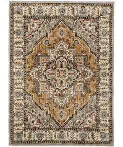 Rene Beige 5 ft. x 7 ft. Oriental Area Rug by Mohawk Home