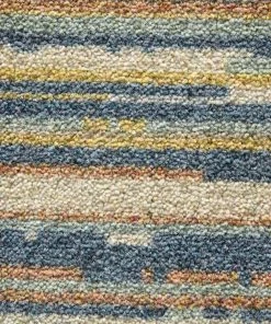 Santos Blue 8 ft. x 10 ft. Striped Area Rug by Mohawk Home -Mohawk Home Sales blue mohawk home area rugs 047250 1d 1000