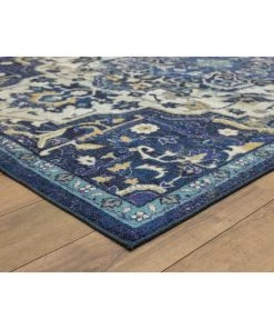 Emiko Blue 6 ft. x 9 ft. Oriental Area Rug by Mohawk Home -Mohawk Home Sales blue mohawk home area rugs 108630 77 1000