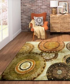 Armindale Brown 8 ft. x 10 ft. Geometric Area Rug by Mohawk Home -Mohawk Home Sales brown mohawk home area rugs 046703 31 1000
