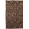 Bonjour Damask Brown 5 ft. x 8 ft. Floral Area Rug by Mohawk Home -Mohawk Home Sales brown mohawk home area rugs 049018 64 1000
