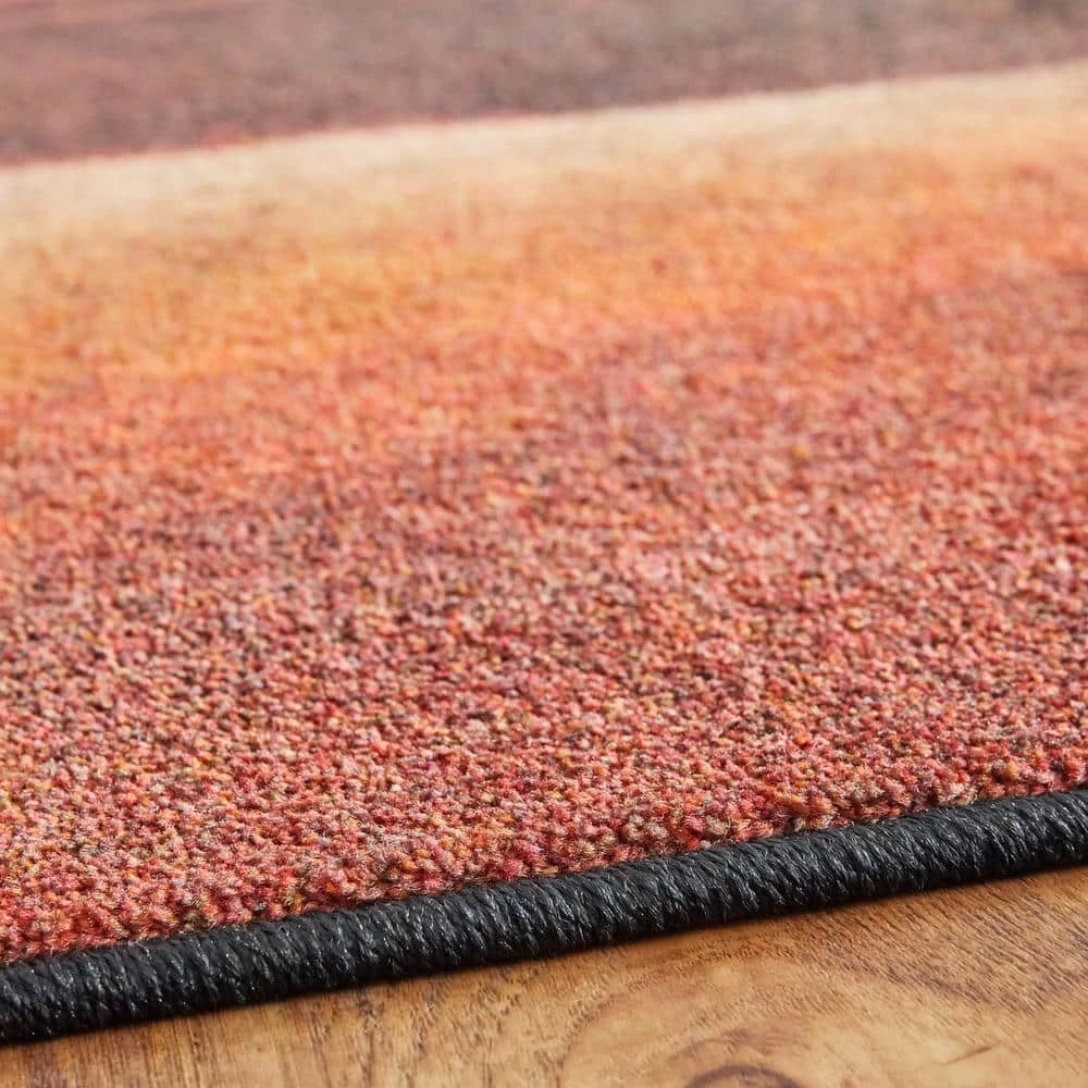 Rustburn Brown 8 ft. x 10 ft. Abstract Area Rug by Mohawk Home 5 Rustburn Brown 8 ft. x 10 ft. Abstract Area Rug by Mohawk Home - Image 3