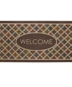 Flowery Tiles 24 in. x 48 in. Ornamental Entry Mat by Mohawk Home