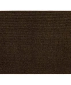 Striped Utility Mat Brown Indoor/Outdoor 36 in. x 48 in. Utility Door Mat by Mohawk Home