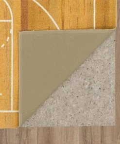 Basketball Court Tan 8 ft. x 10 ft. Contemporary Area Rug by Mohawk Home 16 Basketball Court Tan 8 ft. x 10 ft. Contemporary Area Rug by Mohawk Home -Mohawk Home Sales brown mohawk home kids rugs 065377 66 1000