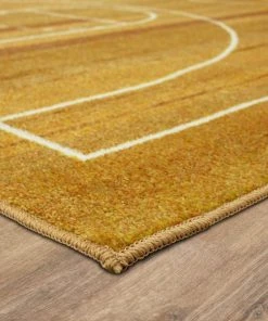 Basketball Court Tan 8 ft. x 10 ft. Contemporary Area Rug by Mohawk Home 17 Basketball Court Tan 8 ft. x 10 ft. Contemporary Area Rug by Mohawk Home -Mohawk Home Sales brown mohawk home kids rugs 065377 77 1000