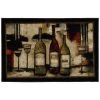 Wine and Glasses Brown 2 ft. 6 in. x 3 ft. 10 in. Machine Washable Kitchen Rug by Mohawk Home 2 Wine and Glasses Brown 2 ft. 6 in. x 3 ft. 10 in. Machine Washable Kitchen Rug by Mohawk Home -Mohawk Home Sales brown mohawk home kitchen mats 322878 64 1000