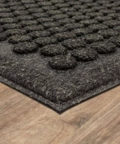 Dots Charcoal 24 in. x 36 in. Impressions Door Mat by Mohawk Home 9 Dots Charcoal 24 in. x 36 in. Impressions Door Mat by Mohawk Home -Mohawk Home Sales charcoal mohawk home door mats 482862 77 1000