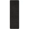 Striped Utility Mat Charcoal Indoor/Outdoor 24 in. x 72 in. Utility Door Mat by Mohawk Home -Mohawk Home Sales charcoal mohawk home door mats 824600 64 1000