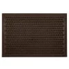 Dots Chocolate 36 in. x 48 in. Impressions Door Mat by Mohawk Home
