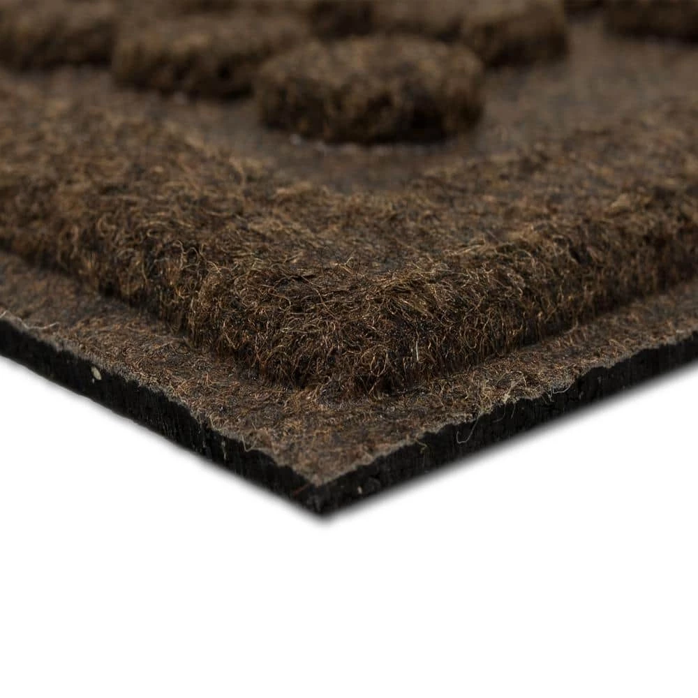 Dots Chocolate 36 in. x 48 in. Impressions Door Mat by Mohawk Home 6 Dots Chocolate 36 in. x 48 in. Impressions Door Mat by Mohawk Home - Image 4