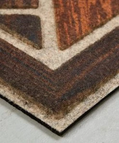 Ornamental Brick 24 in. x 48 in. Door Mat by Mohawk Home 10 Ornamental Brick 24 in. x 48 in. Door Mat by Mohawk Home -Mohawk Home Sales chocolate mohawk home door mats 621377 4f 1000