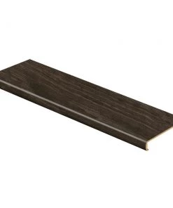 Choice Oak/Black Willow 47 in. L x 12-1/8 in. W x 2-3/16 in. T Vinyl Overlay for Stairs 1-1/8 in. to 1-3/4 in. Thick by Cap A Tread
