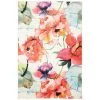 Watercolor Bouquet Cream 5 ft. x 8 ft. Floral Area Rug by Mohawk Home -Mohawk Home Sales cream mohawk home area rugs 049483 64 1000