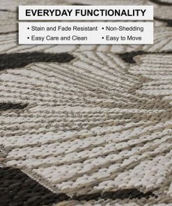 Harbour Blossoms Dark Grey 8 ft. x 10 ft. Floral Indoor/Outdoor Area Rug by Mohawk Home 22 Harbour Blossoms Dark Grey 8 ft. x 10 ft. Floral Indoor/Outdoor Area Rug by Mohawk Home -Mohawk Home Sales dark grey mohawk home outdoor rugs 790028 66 1000