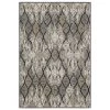 Marbella Dark Grey 5 ft. 3 in. x 7 ft. 6 in. Ikat Indoor/Outdoor Area Rug by Mohawk Home -Mohawk Home Sales dark grey mohawk home outdoor rugs 791568 64 1000