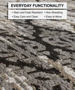 Marbella Dark Grey 5 ft. 3 in. x 7 ft. 6 in. Ikat Indoor/Outdoor Area Rug by Mohawk Home 21 Marbella Dark Grey 5 ft. 3 in. x 7 ft. 6 in. Ikat Indoor/Outdoor Area Rug by Mohawk Home -Mohawk Home Sales dark grey mohawk home outdoor rugs 791568 66 1000