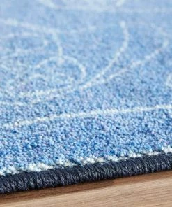 In Control Denim 5 ft. x 8 ft. Whimsical Area Rug by Mohawk Home -Mohawk Home Sales denim mohawk home kids rugs 048714 1d 1000