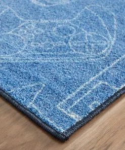 In Control Denim 5 ft. x 8 ft. Whimsical Area Rug by Mohawk Home -Mohawk Home Sales denim mohawk home kids rugs 048714 1f 1000