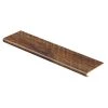 Distressed Brown Hickory 47 in. Long x 12-1/8 in. Wide x 1-11/16 in. Thick Laminate to Cover Stairs 1 in. Thick by Cap A Tread 1 Distressed Brown Hickory 47 in. Long x 12-1/8 in. Wide x 1-11/16 in. Thick Laminate to Cover Stairs 1 in. Thick by Cap A Tread -Mohawk Home Sales distressed brown hickory cap a tread laminate stair treads 016071525 64 1000