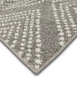 Fairholm Fog/Vaporous Gray 2 ft. 6 in. x 3 ft. 9 in. Geometric Machine Washable Area Rug by Mohawk Home -Mohawk Home Sales fog vaporous gray mohawk home area rugs 872632 1d 1000