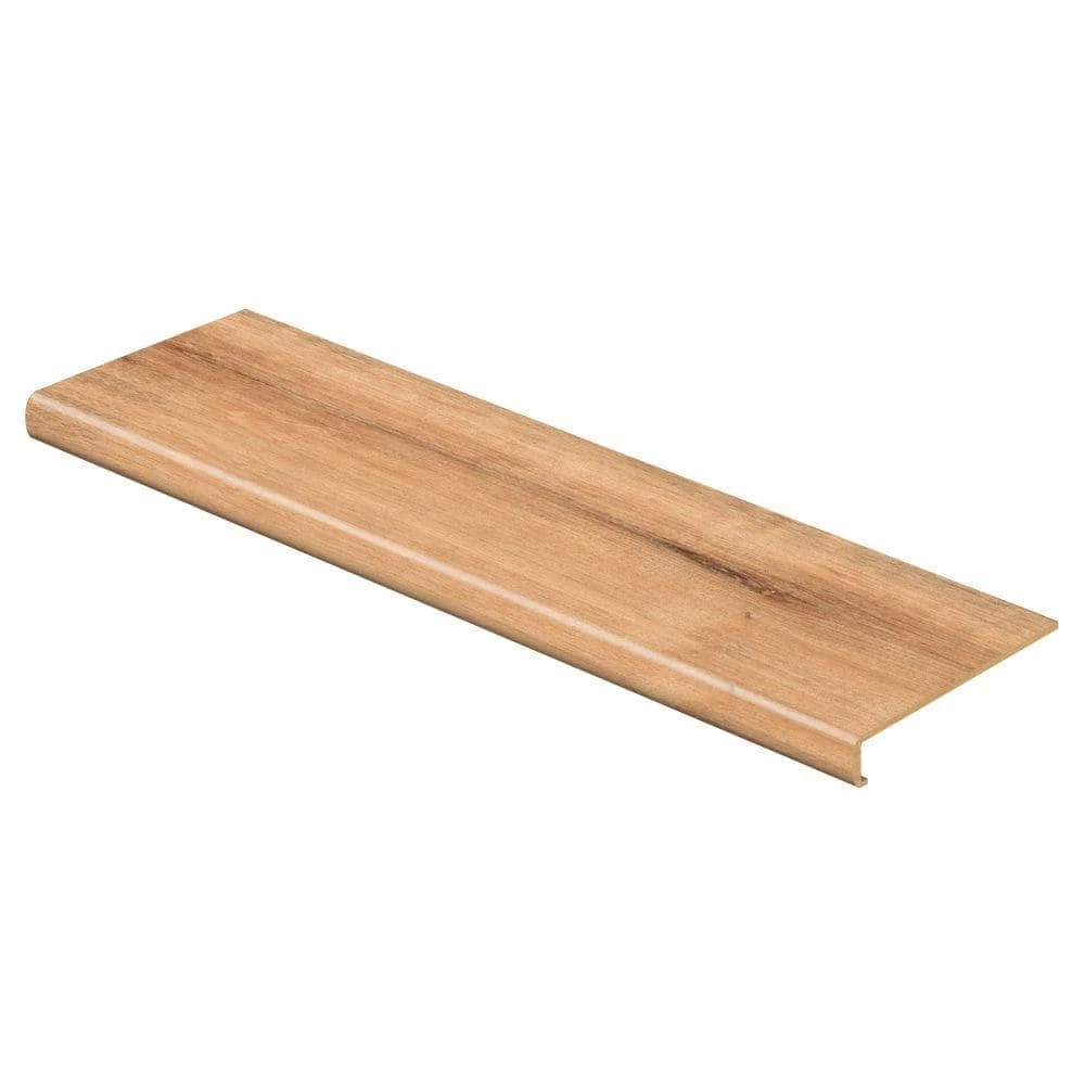 Fresh Oak/Elk Wood 47 in. L x 12-1/8 in. D x 2-3/16 in. H Vinyl to Cover Stairs 1-1/8 in. to 1-3/4 in. Thick by Cap A Tread 3 Fresh Oak/Elk Wood 47 in. L x 12-1/8 in. D x 2-3/16 in. H Vinyl to Cover Stairs 1-1/8 in. to 1-3/4 in. Thick by Cap A Tread