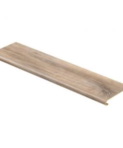 Easy Oak 47 in. Length x 12-1/8 in. Deep x 1-11/16 in. Height Vinyl to Cover Stairs 1 in. Thick by Cap A Tread