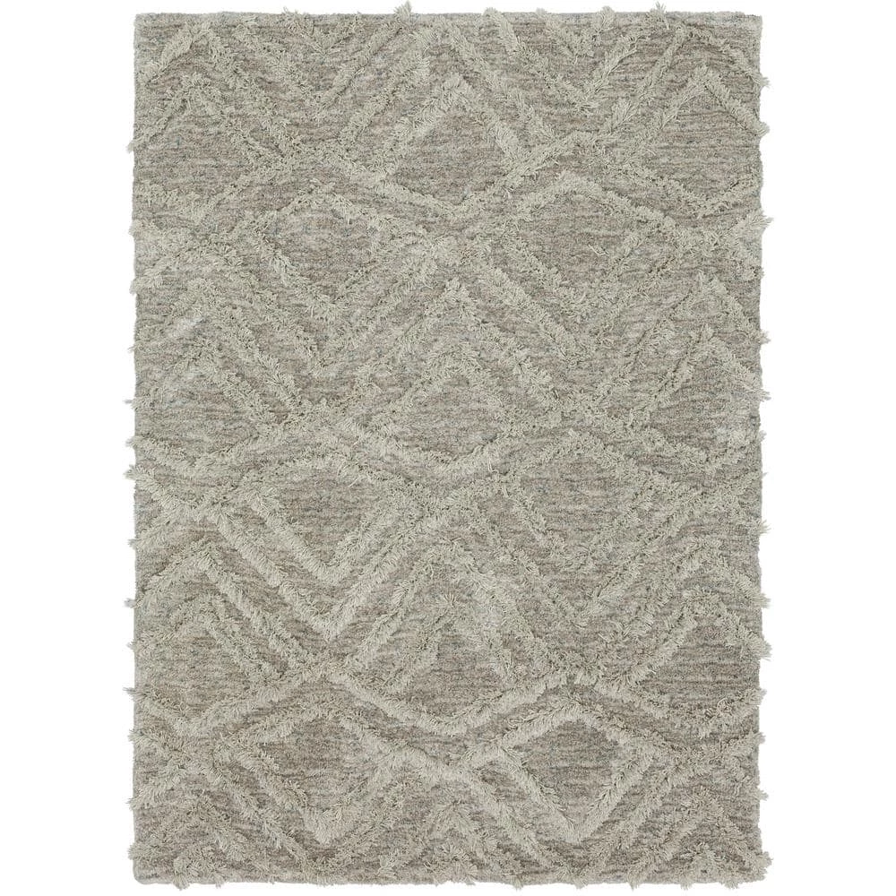 Zafi Gray 7 ft. x 10 ft. Shag Area Rug by Mohawk Home 3 Zafi Gray 7 ft. x 10 ft. Shag Area Rug by Mohawk Home