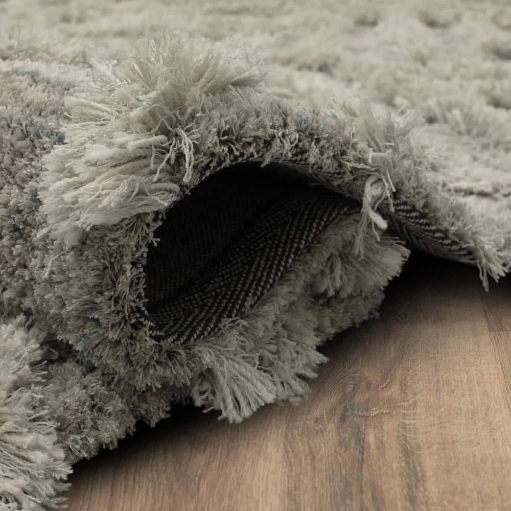 Zafi Gray 7 ft. x 10 ft. Shag Area Rug by Mohawk Home 10 Zafi Gray 7 ft. x 10 ft. Shag Area Rug by Mohawk Home - Image 8