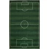Soccer Field Green 8 ft. x 10 ft. Contemporary Area Rug by Mohawk Home