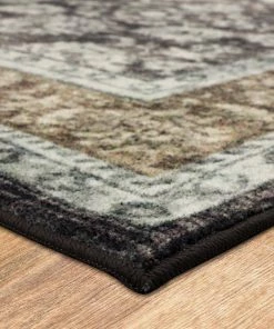 Worcester Grey 9 ft. x 12 ft. Oriental Area Rug by Mohawk Home 15 Worcester Grey 9 ft. x 12 ft. Oriental Area Rug by Mohawk Home -Mohawk Home Sales grey mohawk home area rugs 149169 77 1000