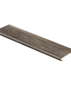 Grey Oak 47 in. Length x 12-1/8 in. Deep x 1-11/16 in. Height Laminate to Cover Stairs 1 in. Thick by Cap A Tread