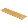 Haley Oak 47 in. L x 12-1/8 in. W x 1-11/16 in. T Laminate to Cover Stairs 1 in. T by Cap A Tread -Mohawk Home Sales haley oak cap a tread laminate stair treads 016071757 64 1000