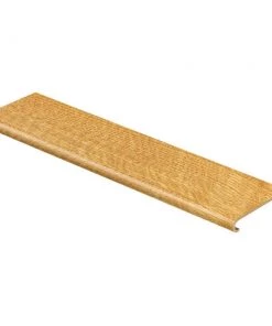 Haley Oak 47 in. L x 12-1/8 in. W x 1-11/16 in. T Laminate to Cover Stairs 1 in. T by Cap A Tread