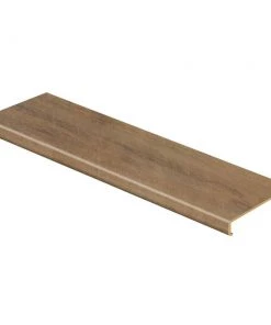 Harvest Cherry 47 in. L x 12-1/8 in. W x 2-3/16 in. T Laminate to Cover Stairs 1-1/8 in. T to 1-3/4 in. T by Cap A Tread
