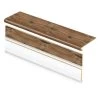 Heirloom Pine Stair Tread and Reversible Riser Kit 47 in. L x 12-1/8 in. W x 1-11/16 in. T for Stairs 1 in. Thick by Cap A Tread -Mohawk Home Sales heirloom pine cap a tread vinyl stair treads 01c073693 64 1000