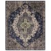 Pantaleone Indigo 8 ft. x 10 ft. Oriental Area Rug by Mohawk Home 1 Pantaleone Indigo 8 ft. x 10 ft. Oriental Area Rug by Mohawk Home -Mohawk Home Sales indigo mohawk home area rugs 679705 64 1000