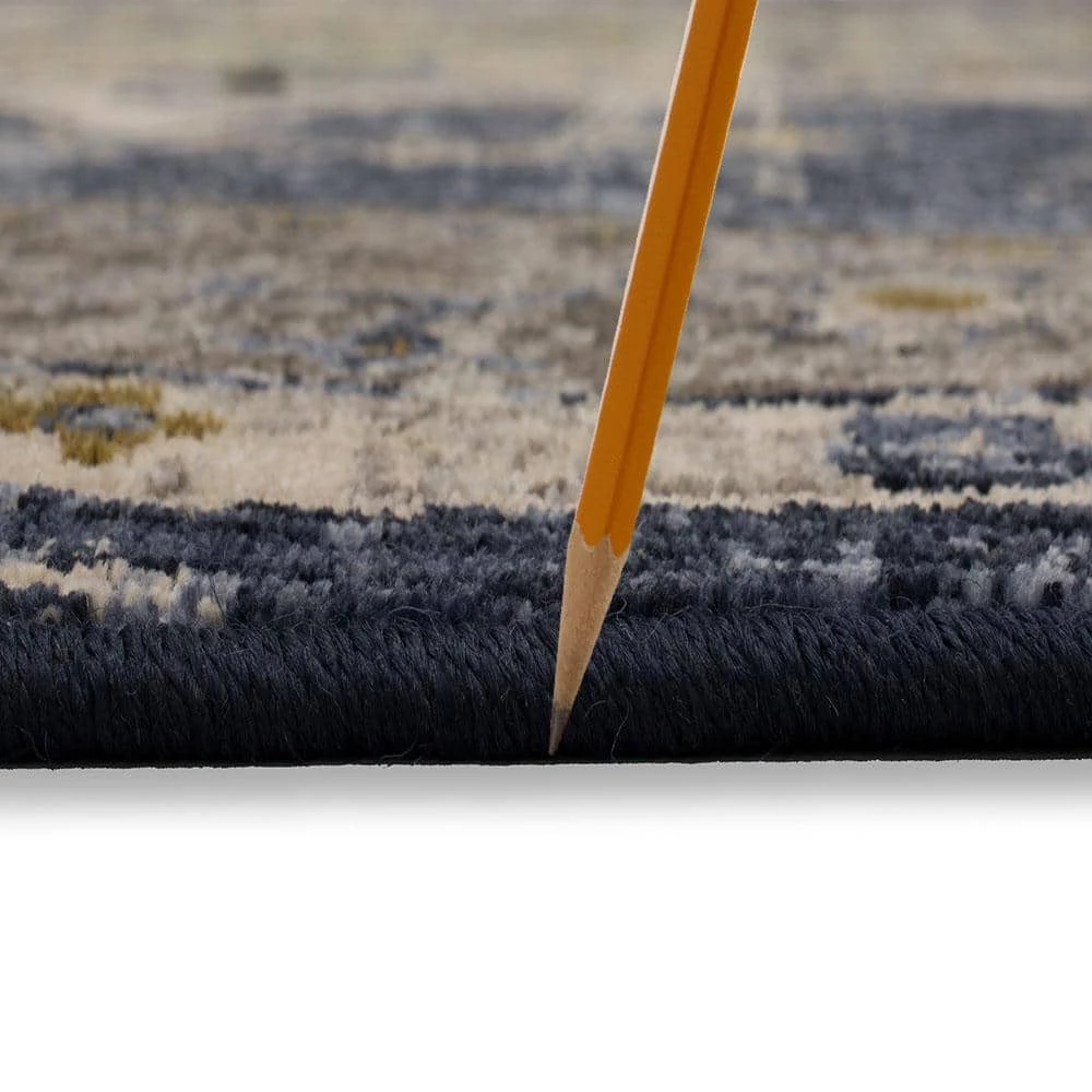 Pantaleone Indigo 8 ft. x 10 ft. Oriental Area Rug by Mohawk Home 9 Pantaleone Indigo 8 ft. x 10 ft. Oriental Area Rug by Mohawk Home - Image 7