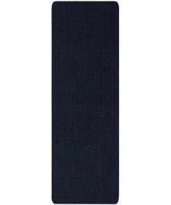 Striped Utility Mat Indigo Indoor/Outdoor 24 in. x 72 in. Utility Door Mat by Mohawk Home