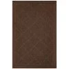 Parquet Impressions Jacquard Copper 24 in. x 36 in. Recycled Rubber Indoor/Outdoor Door Mat by Mohawk Home -Mohawk Home Sales jacquard copper mohawk home door mats 752798 64 1000