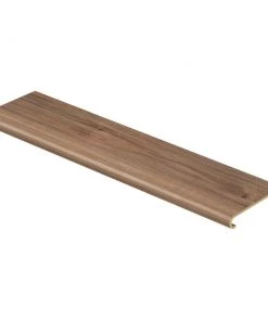 Lakeshore Pecan 47 in. L x 12-1/8 in. D x 2-3/16 in. H Laminate to Cover Stairs 1-1/8 in. to 1-3/4 in. Thick by Cap A Tread
