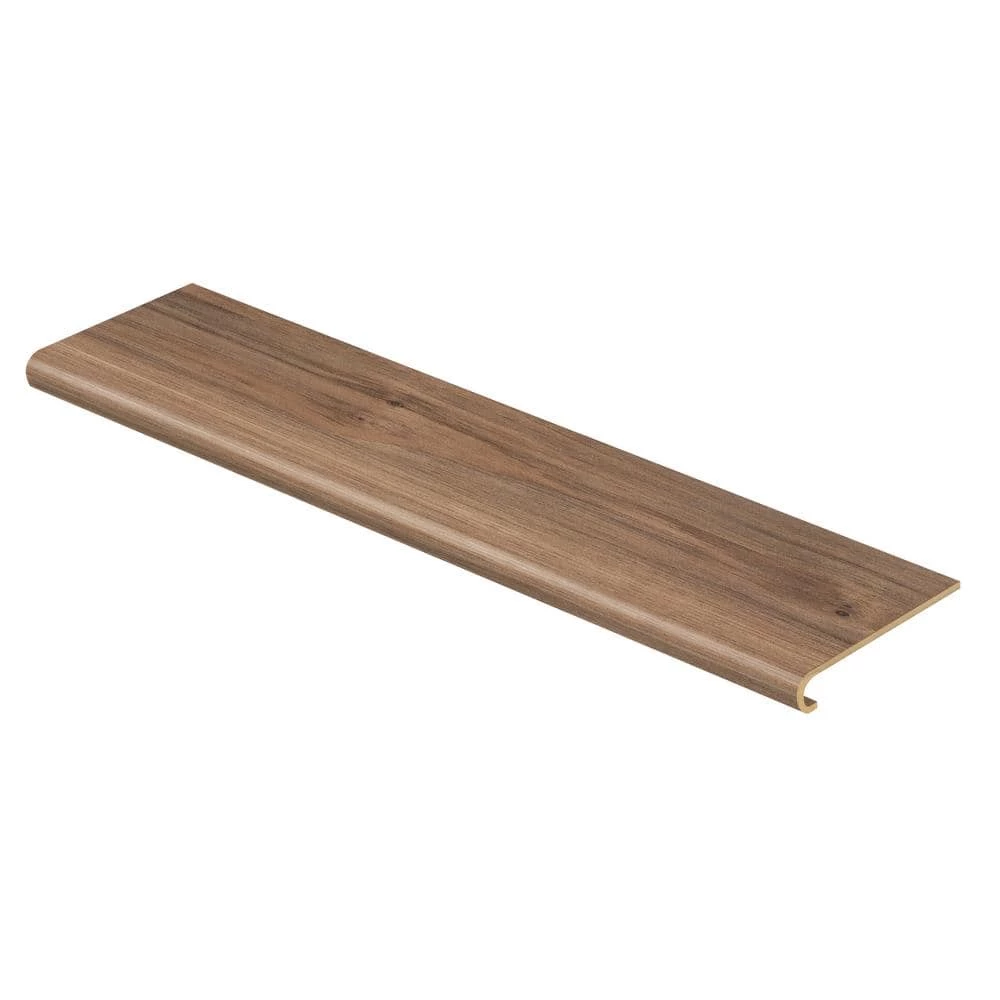Lakeshore Pecan 47 in. L x 12-1/8 in. D x 2-3/16 in. H Laminate to Cover Stairs 1-1/8 in. to 1-3/4 in. Thick by Cap A Tread 3 Lakeshore Pecan 47 in. L x 12-1/8 in. D x 2-3/16 in. H Laminate to Cover Stairs 1-1/8 in. to 1-3/4 in. Thick by Cap A Tread