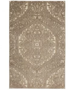 Francesca Linen 10 ft. x 14 ft. Shag Area Rug by Mohawk Home