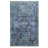 Elizabeth Medium Blue 9 ft. x 12 ft. Distressed Area Rug by Mohawk Home -Mohawk Home Sales medium blue mohawk home area rugs 142931 64 1000