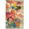 Blurred Blossoms Multi 8 ft. x 10 ft. Floral Area Rug by Mohawk Home 1 Blurred Blossoms Multi 8 ft. x 10 ft. Floral Area Rug by Mohawk Home -Mohawk Home Sales multi mohawk home area rugs 046291 64 1000