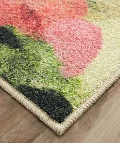 Blurred Blossoms Multi 8 ft. x 10 ft. Floral Area Rug by Mohawk Home 19 Blurred Blossoms Multi 8 ft. x 10 ft. Floral Area Rug by Mohawk Home -Mohawk Home Sales multi mohawk home area rugs 046291 77 1000