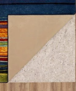 Rainbow Multi 2 ft. x 8 ft. Machine Washable Striped Runner Rug by Mohawk Home 19 Rainbow Multi 2 ft. x 8 ft. Machine Washable Striped Runner Rug by Mohawk Home -Mohawk Home Sales multi mohawk home area rugs 183288 66 1000