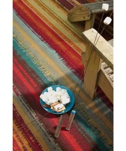 Avenue Stripe Multi 5 ft. x 8 ft. Indoor/Outdoor Area Rug by Mohawk Home 23 Avenue Stripe Multi 5 ft. x 8 ft. Indoor/Outdoor Area Rug by Mohawk Home -Mohawk Home Sales multi mohawk home area rugs 379919 44 1000